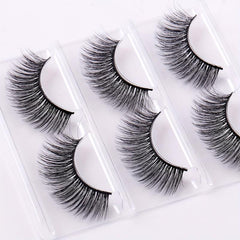 5 Pairs Fluffy Natural Strip 6D Volume False Eyelashes