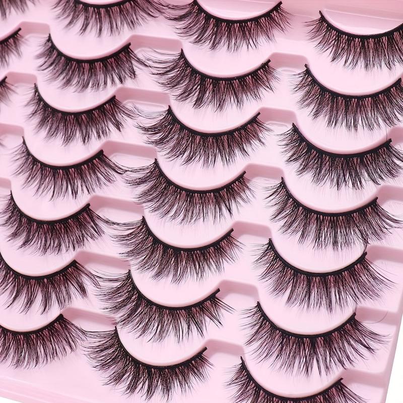 14 Pairs 15mm Faux 3D Mink Cat Eye Lashes