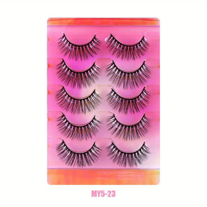 Little Devil False Eyelashes, Natural & Lightweight, Single Cluster, Reusable
