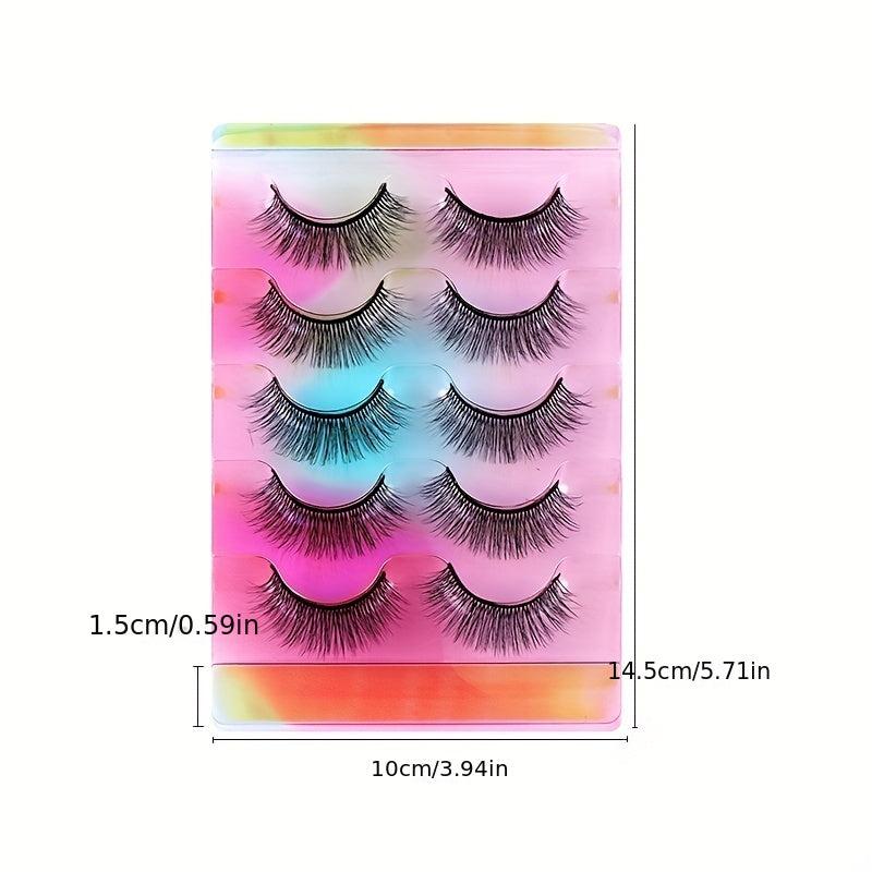 Little Devil False Eyelashes, Natural & Lightweight, Single Cluster, Reusable