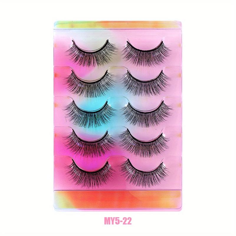 Little Devil False Eyelashes, Natural & Lightweight, Single Cluster, Reusable