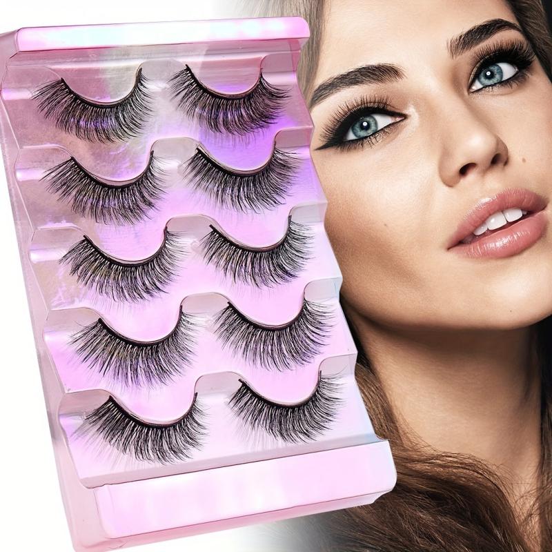 Little Devil False Eyelashes, Natural & Lightweight, Single Cluster, Reusable