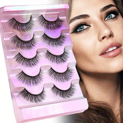 Little Devil False Eyelashes, Natural & Lightweight, Single Cluster, Reusable