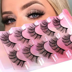 Little Devil False Eyelashes, Natural & Lightweight, Single Cluster, Reusable