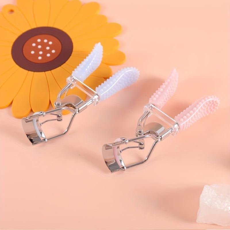 Stainless Steel Eyelash Curler With Non Slip Handle
