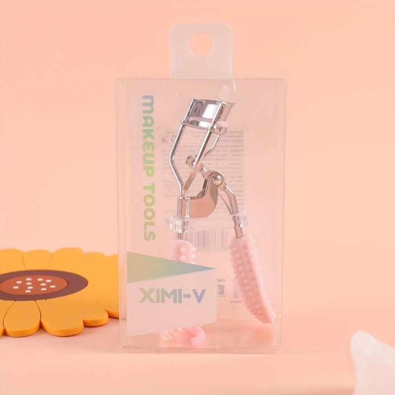 Stainless Steel Eyelash Curler With Non Slip Handle