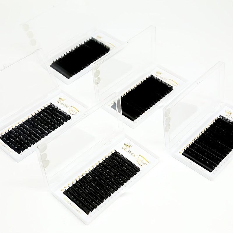 14mm Classic Lash Extension 0.1mm C Curl Long Natural Look False Eyelashes