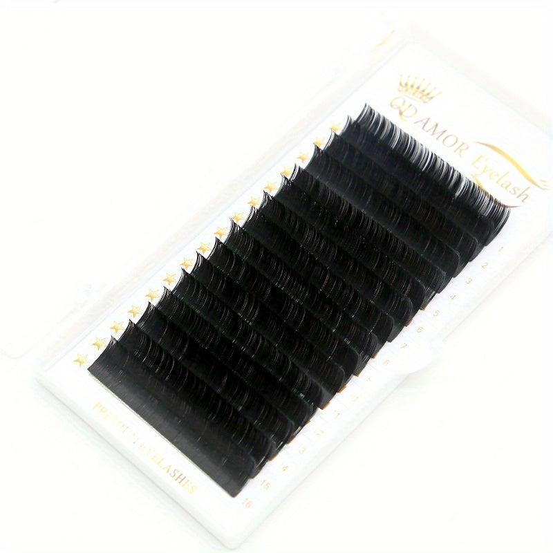 14mm Classic Lash Extension 0.1mm C Curl Long Natural Look False Eyelashes