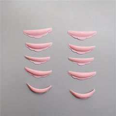 5 Pairs Silicone Eyelash Perm Pad Set