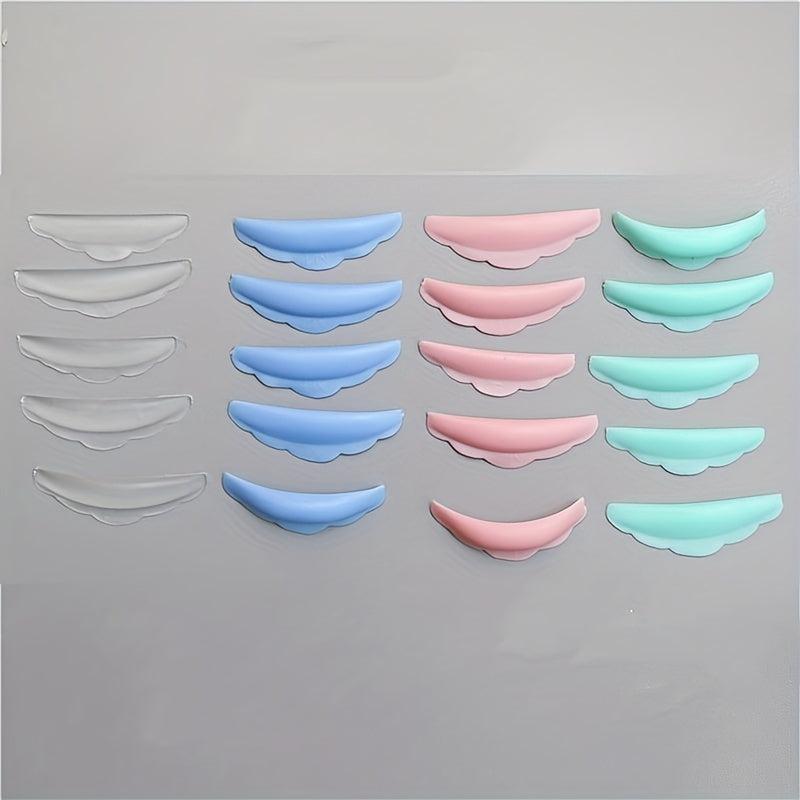 5 Pairs Silicone Eyelash Perm Pad Set