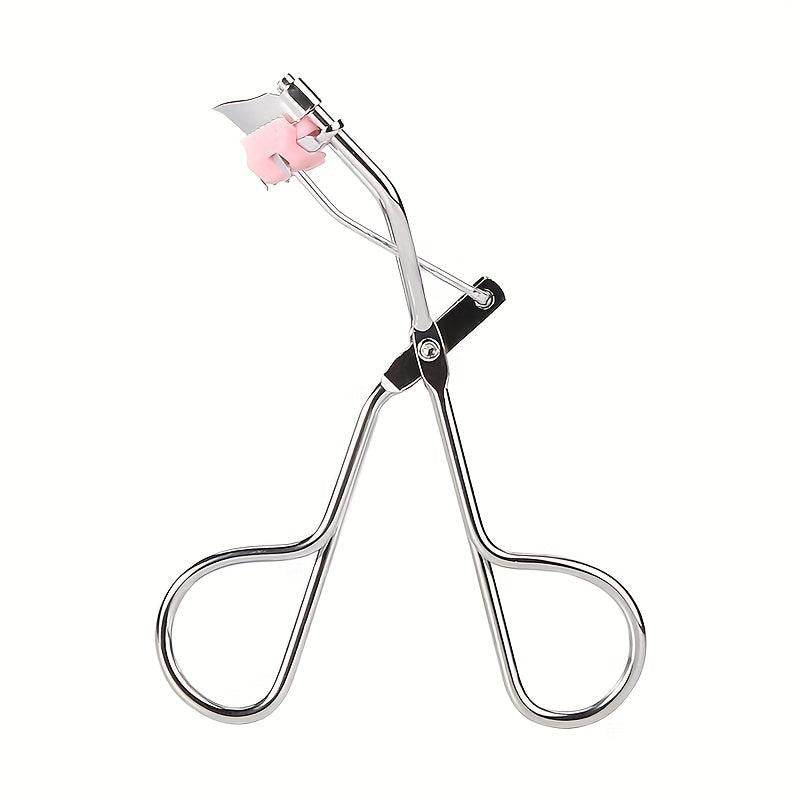 Sunflower Eyelash Curler Comb Lash Curler Makeup Tool Silvery