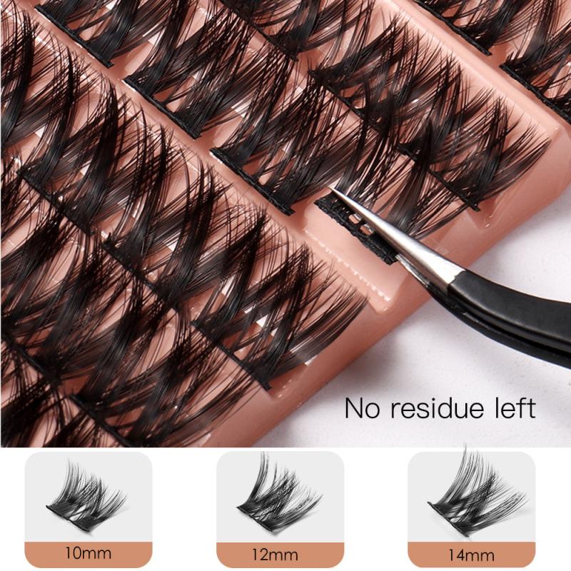 Mega Volume Lash Clusters 63 Clusters Eyelash Extensions