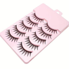 5 Pairs Thick Natural Look Manga Lashes Extension