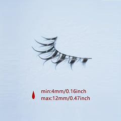 20 Pairs Fluffy Natural False Eyelashes Pack