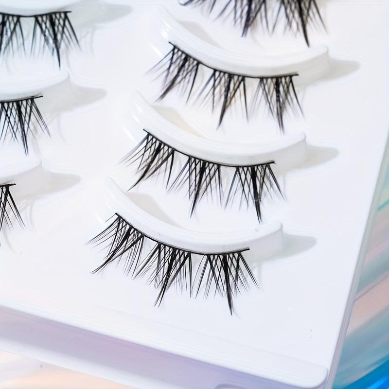 10 Pairs DIY Natural Soft False Eyelashes 12mm