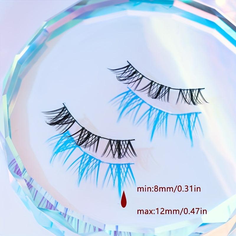 10 Pairs DIY Natural Soft False Eyelashes 12mm
