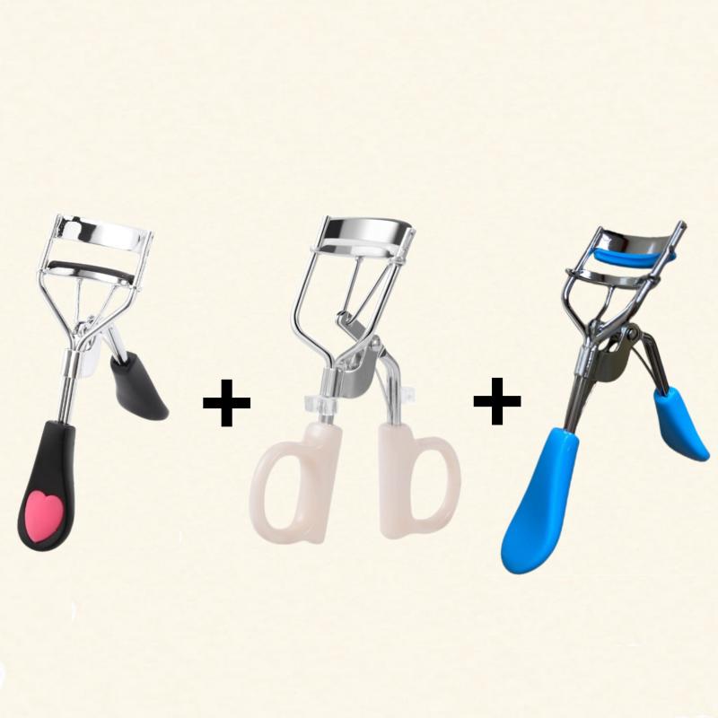 3pcs Eyelash Curler False Eyelashes Accessory Makeup Tools Women