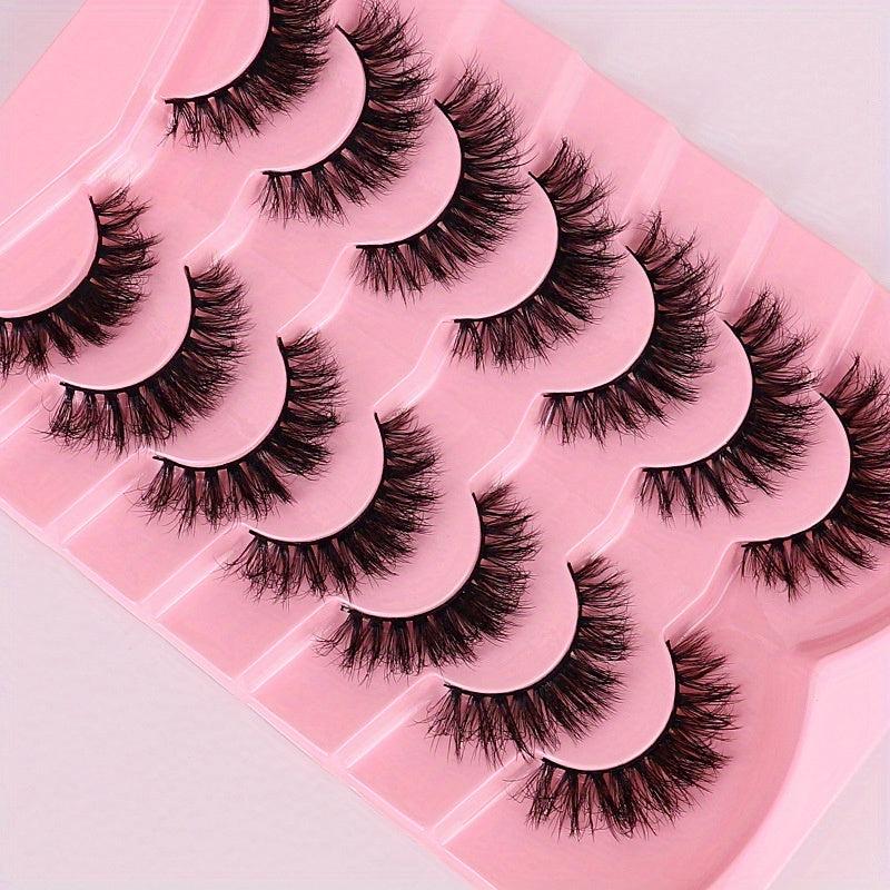 Fluffy Natural Look False Eyelashes for Daily Work Dating & Party Wear