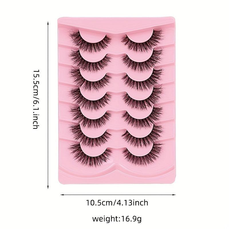 Fluffy Natural Look False Eyelashes for Daily Work Dating & Party Wear