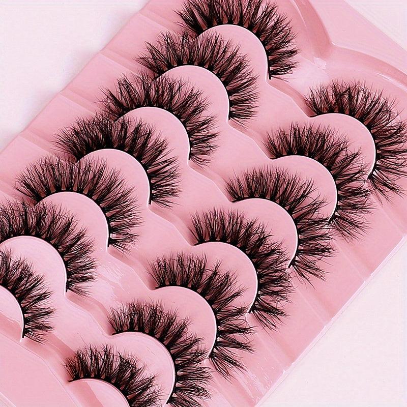 Fluffy Natural Look False Eyelashes for Daily Work Dating & Party Wear