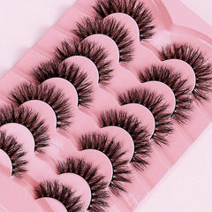 Fluffy Natural Look False Eyelashes for Daily Work Dating & Party Wear