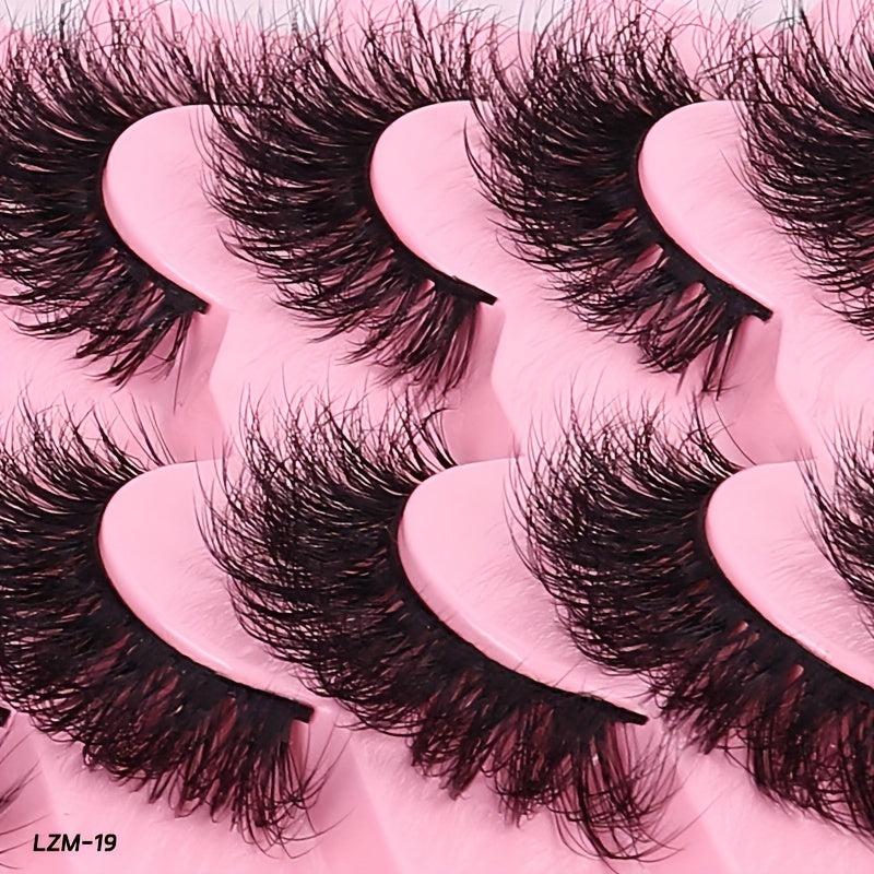 Fluffy Natural Look False Eyelashes for Daily Work Dating & Party Wear