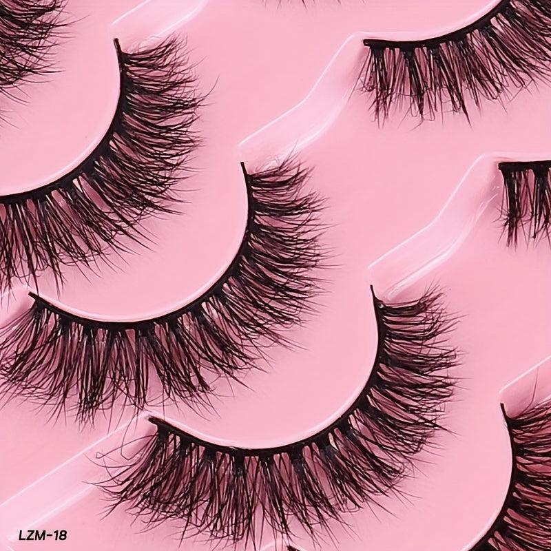 Fluffy Natural Look False Eyelashes for Daily Work Dating & Party Wear