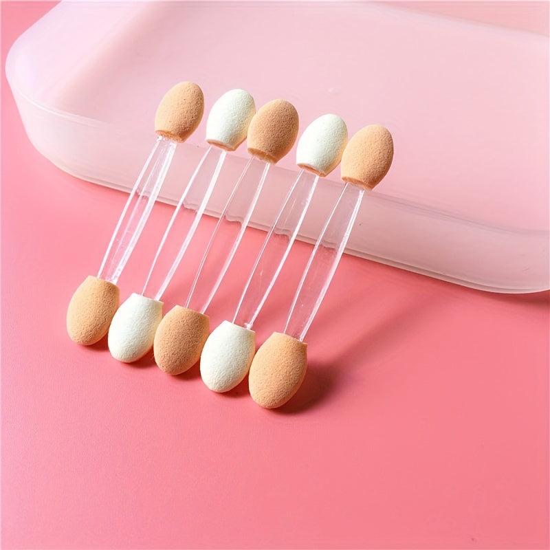 Double Head Eyeshadow Sponge Makeup Brush