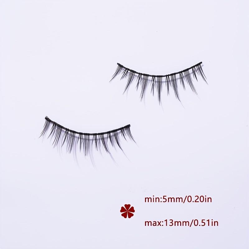 5 Pairs Spiky Manga Lashes for Cosplay 13mm False Eyelashes