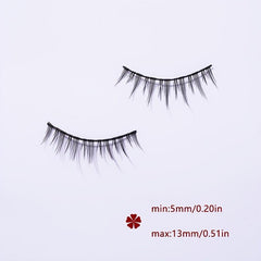 5 Pairs Spiky Manga Lashes for Cosplay 13mm False Eyelashes