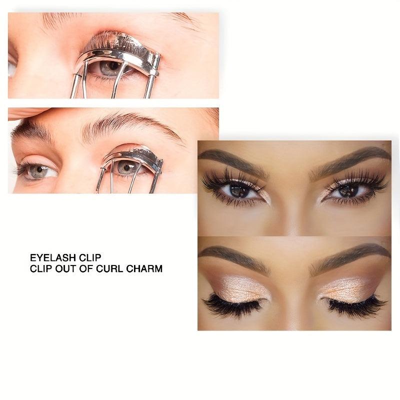 Eyelash Clips Set with Duck Tongue Handle