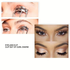 Eyelash Clips Set with Duck Tongue Handle