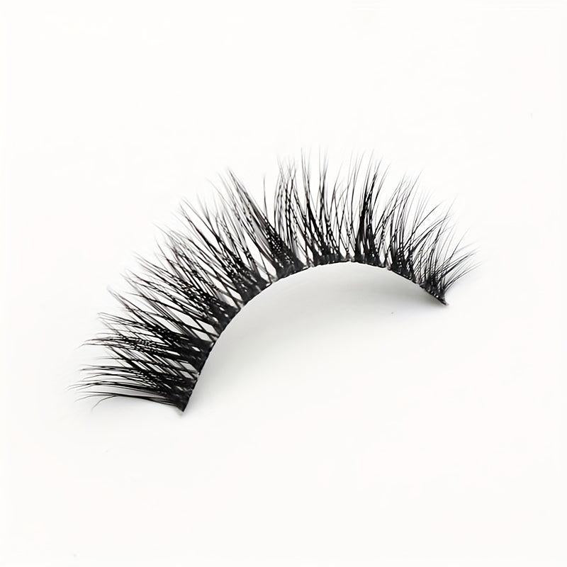 Natural Style False Eyelashes for Daily Wear - 1 Pair