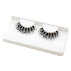Natural Style False Eyelashes for Daily Wear - 1 Pair