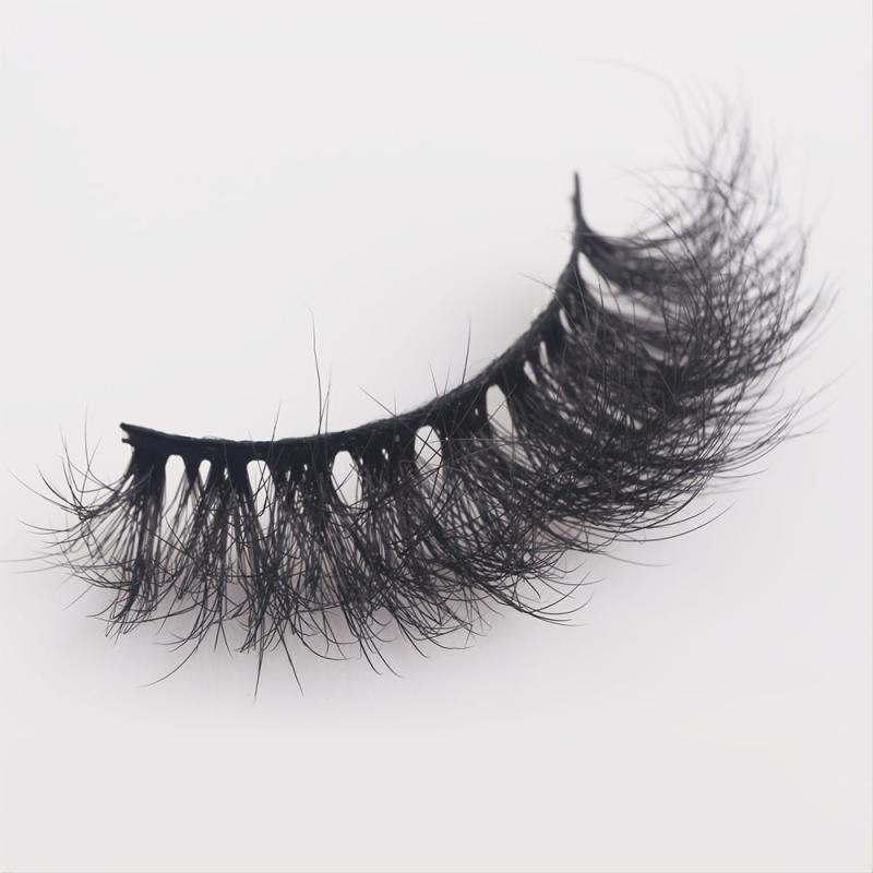 Mink Fluffy False Eyelashes Pack 5 Pairs Mega Volume Long Eye Extensions