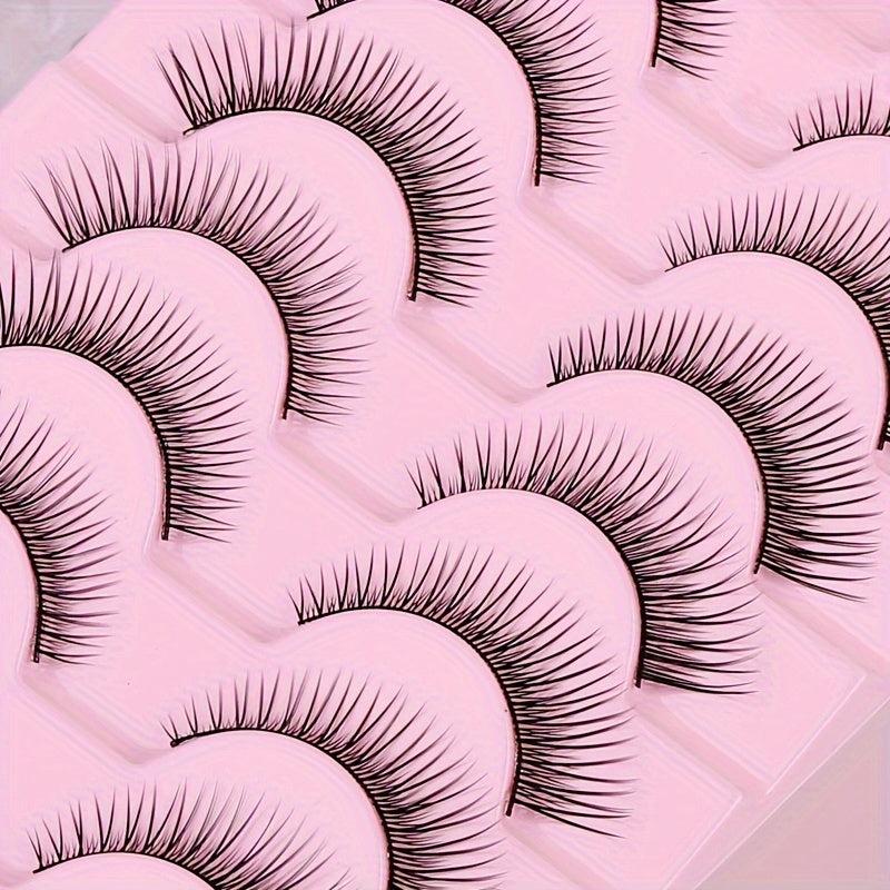 Eyelashes Fairy Strip Lashes Natural Wispy Fluffy Long Lasting