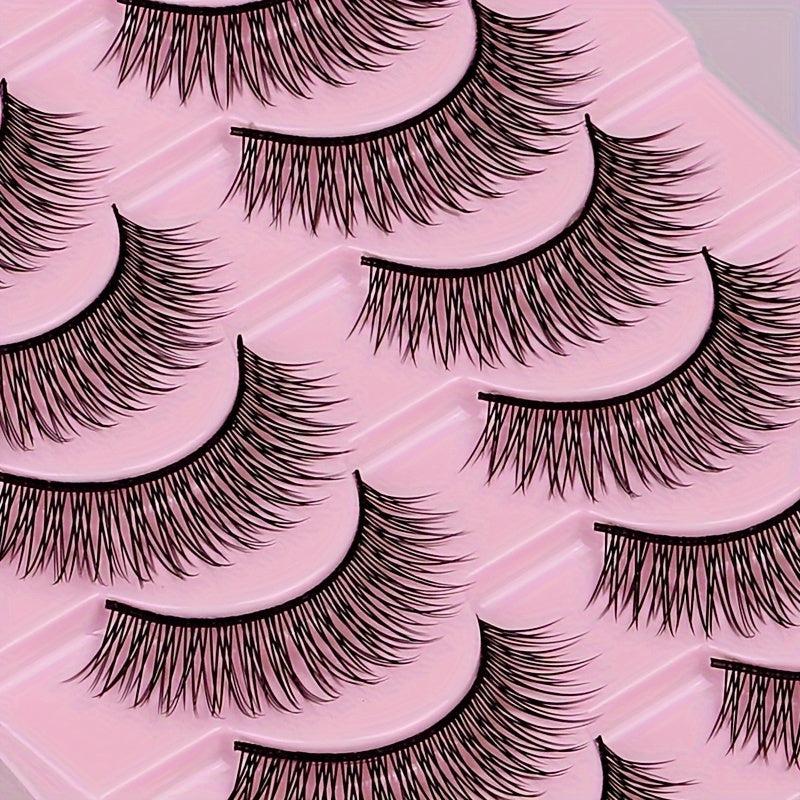 Eyelashes Fairy Strip Lashes Natural Wispy Fluffy Long Lasting