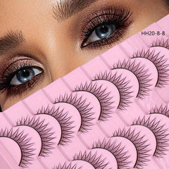 Eyelashes Fairy Strip Lashes Natural Wispy Fluffy Long Lasting