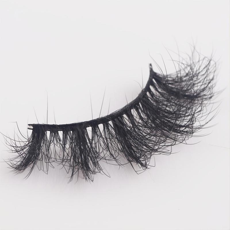 Mink Fluffy Eyelashes Natural Look Pack 5 Pairs