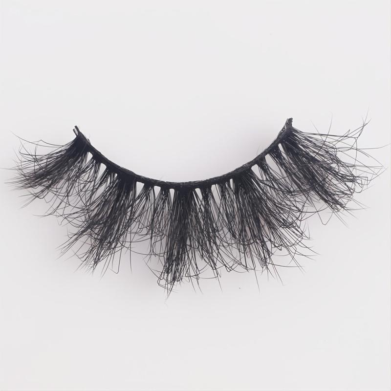 Mink Fluffy Eyelashes Natural Look Pack 5 Pairs