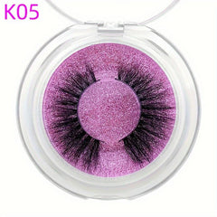 5 Boxes Mix Style False Eyelashes Faux Mink Eyelashes Fluffy False Eyelashes