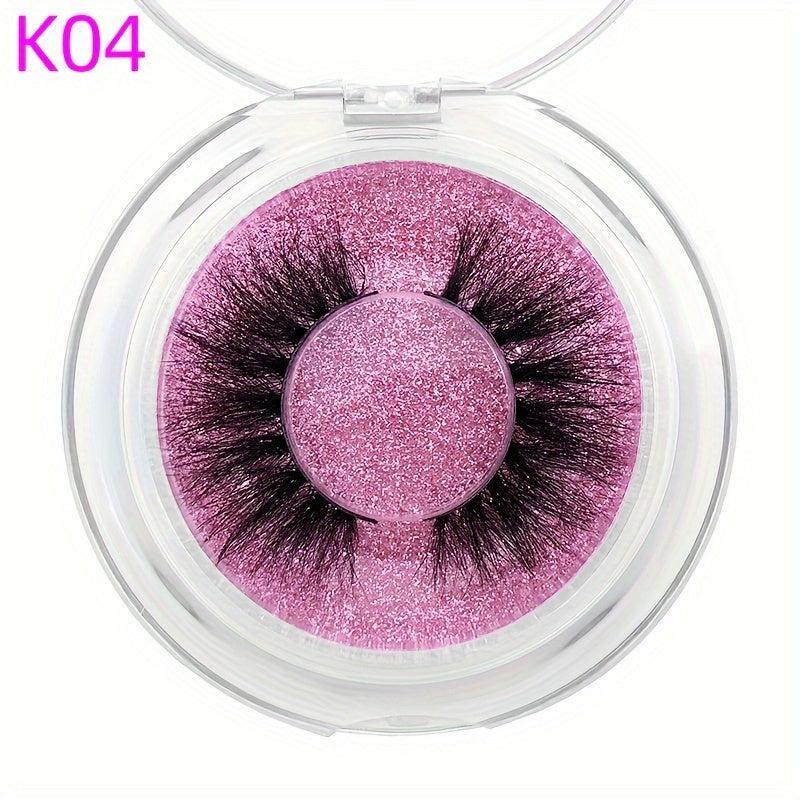 5 Boxes Mix Style False Eyelashes Faux Mink Eyelashes Fluffy False Eyelashes