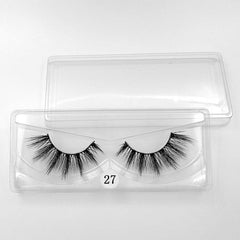 10 Pairs 6D Natural Mink Eyelashes Makeup Set