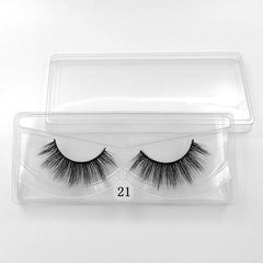 10 Pairs 6D Natural Mink Eyelashes Makeup Set