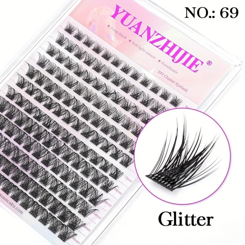 Curly Volume Cluster Lashes DIY Eyelash Extension Set