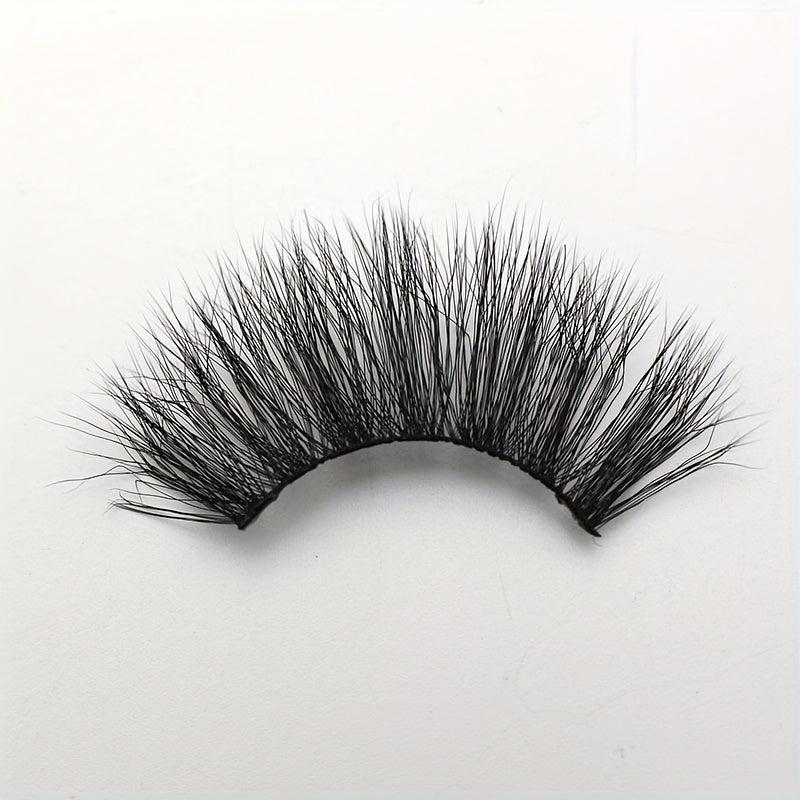 Wild Style Messy False Eyelashes Thick Long Curling Realistic Daily Wear Women