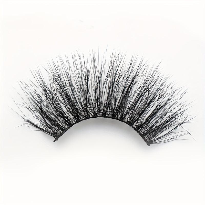 Wild Style Messy False Eyelashes Thick Long Curling Realistic Daily Wear Women