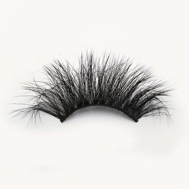 Wild Style Messy False Eyelashes Thick Long Curling Realistic Daily Wear Women