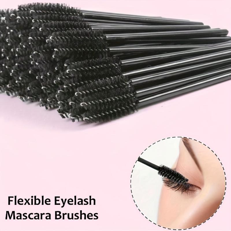 100pcs Transparent Eyelash Extension Brushes