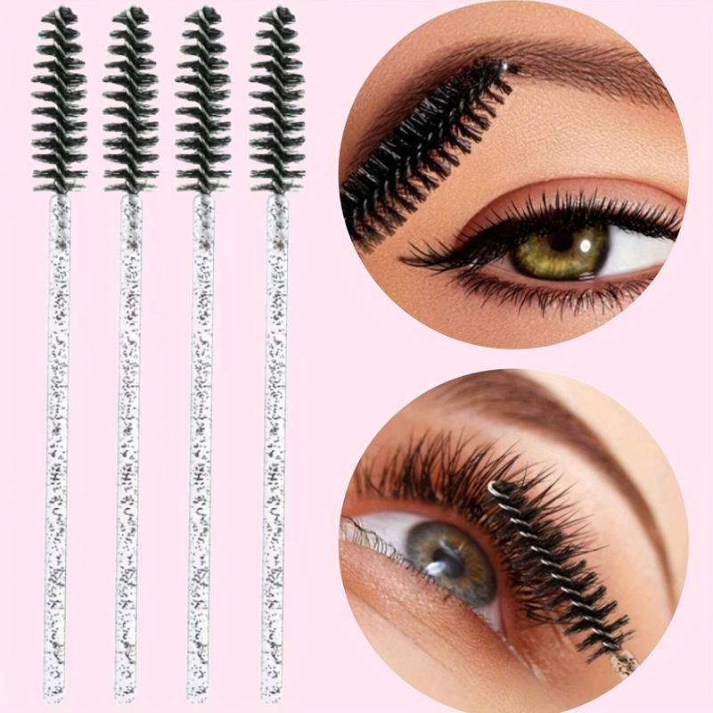 100pcs Transparent Eyelash Extension Brushes